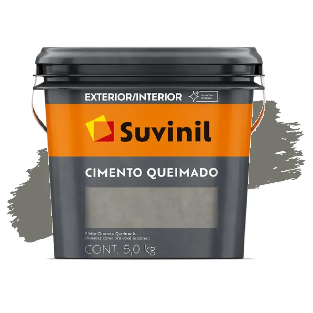 Cimento Queimado Túnel de Concreto 5kg Suvinil