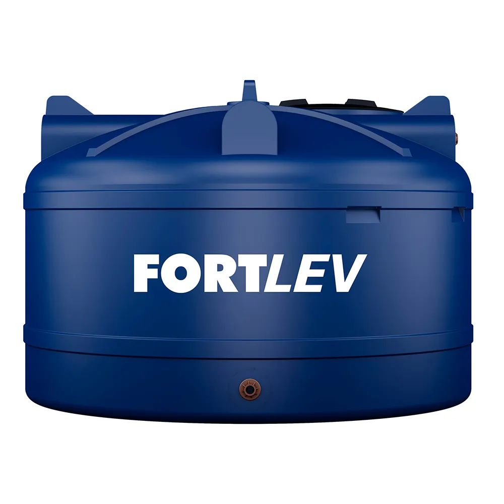 Caixa d´água Tanque Polietileno 3.000L Tampa Rosca Azul