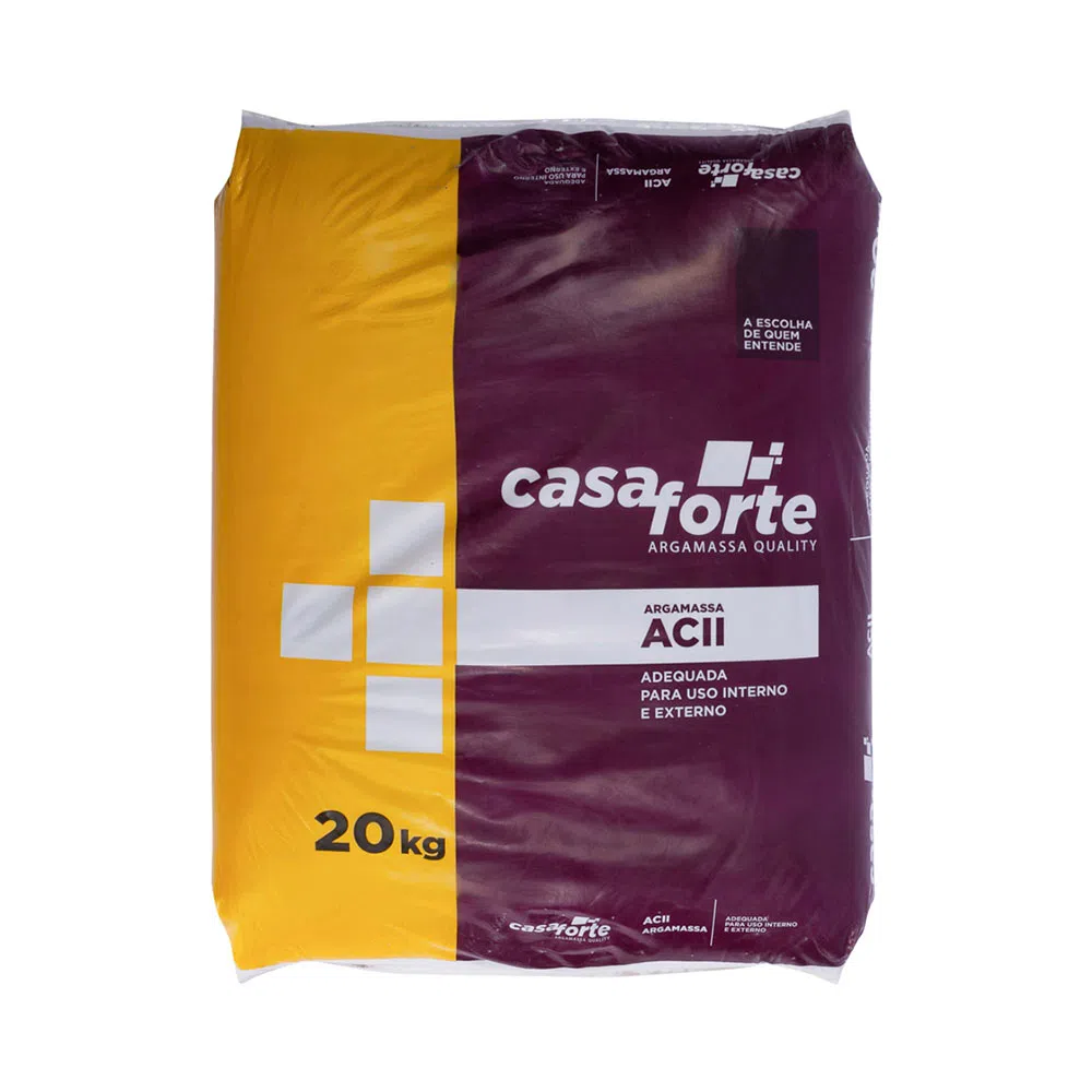 Argamassa Casa Forte AC II Interna / Externa AC2 20KG