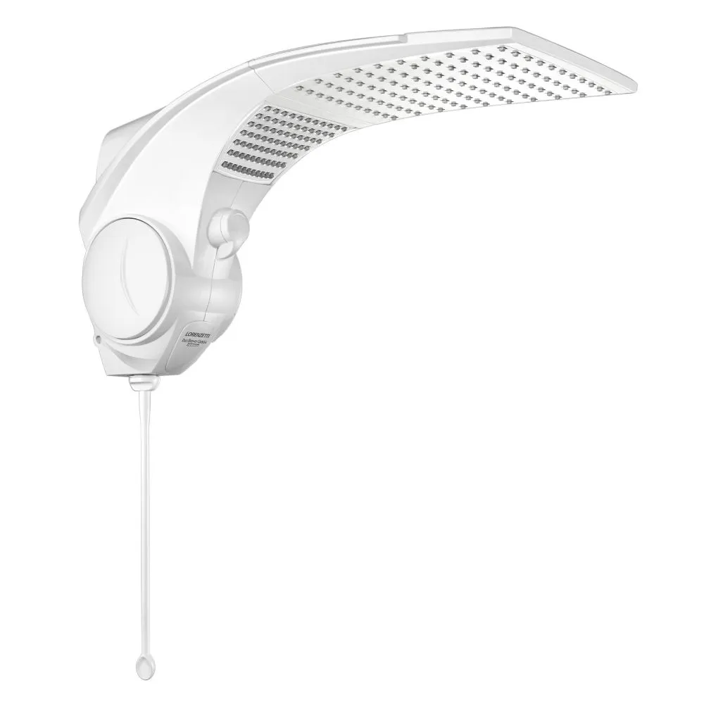 Chuveiro Elétrico de Parede Lorenzetti Duo Shower Quadra Branco 127V 5500W - 7511046